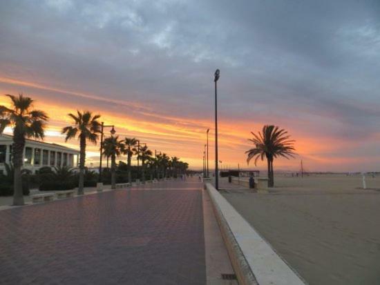 Beach Valencia Luxury A40-35 Apartment With Terrace And Sea Views 외부 사진